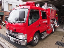 ［ＣＤ-１型］ 小型水槽付きポンプ車