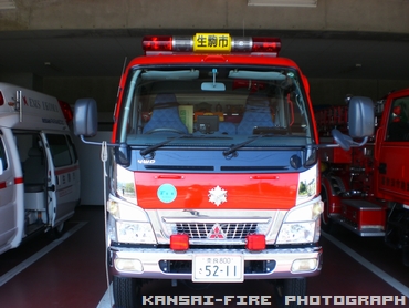 ［ＣＤ-１型］ 小型水槽付きポンプ車