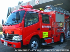 ［ＣＤ-１型］ 小型水槽付きポンプ車