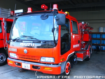 ［水１-Ｂ型］ 水槽付きポンプ車