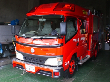 ［ＣＤ-１型］ 小型水槽付きポンプ車