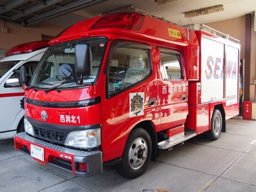 ［ＣＤ-１型］ 小型水槽付きポンプ車