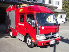 ［ＣＤ-１型］ 小型水槽付きポンプ車