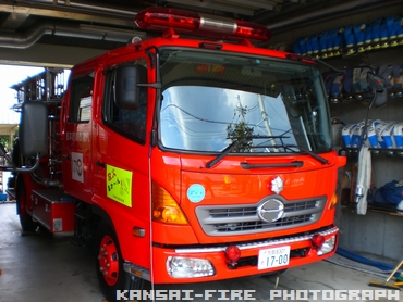 ［水１－B型］ 水槽付きポンプ車