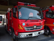 ［水１-Ａ型］ 水槽付きポンプ車