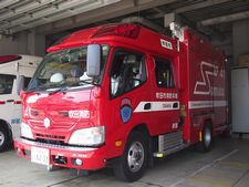 ［CD-1型］ 小型水槽付きポンプ車