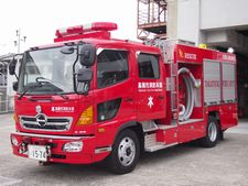 ［水１－B］ 小型水槽付きポンプ車